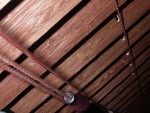 Żaluzja bambusowa montowana do ściany
